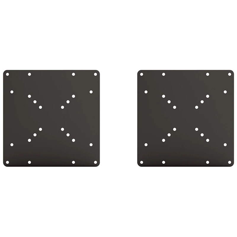 

2X VESA Mount Adapter Plate For TV Mounts, Convert 75X75 And 100X100 To 200X200 Mm VESA Patterns, VESA Conversion Plate