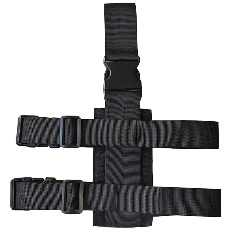 Taktische Molle Drop Bein Plattform Panel Pistole Holster Platte Adapter Universal Pistole Holster Jagd Magazin Tasche Oberschenkel Rig Panel – Detail 9