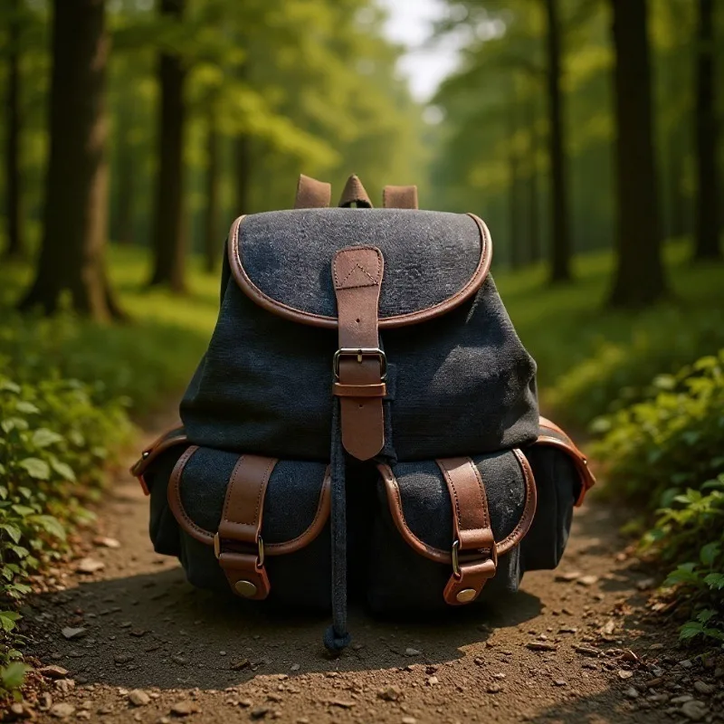 Trend Cool College Style Commuting Versatile Handheld Small Photography Props Multi-pocket Backpack School Bags For Teenagers