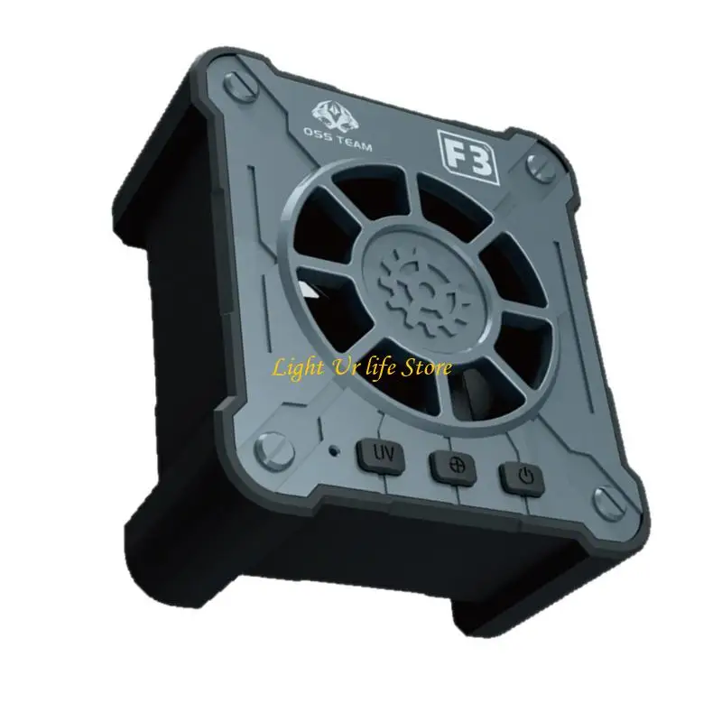 

63HA Fast Speed 12000RPM Soldering Fan With Triple Gear Cooling Curing Function