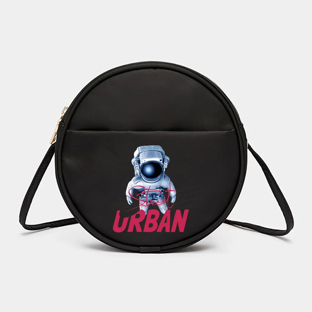 Womens' Crossbody Pouch Casual Party Inclined Shoulder Bag Phone Purse Bag Shopping Handbag Female Messenger Bag Round Messenger