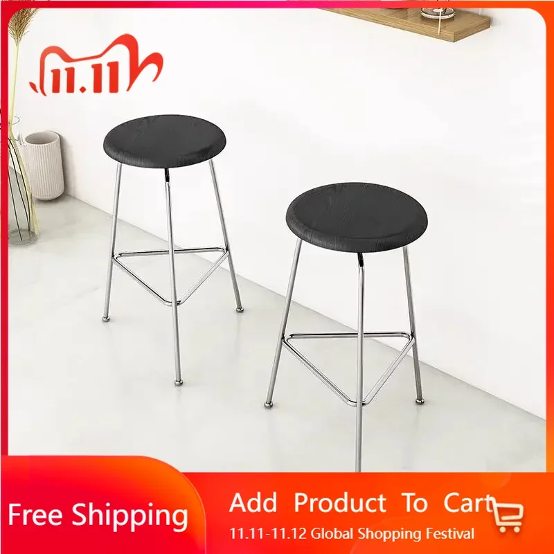 

Organizer Display Stool Throne Balcony Replica Comfortable Single Salon Bar Stools Luxury Bedroom Chaise De Bar Hotel Furniture