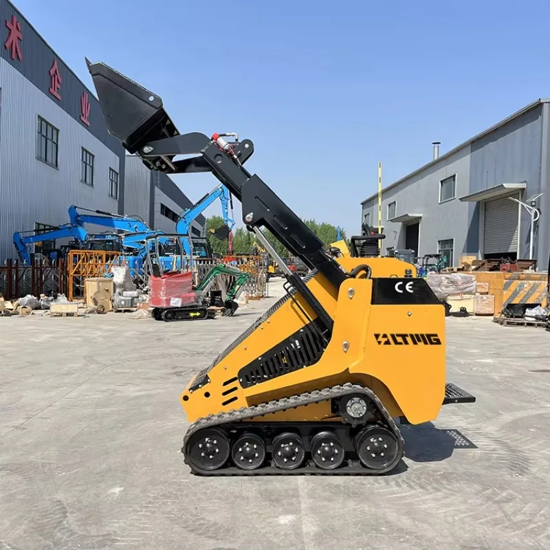 Экспорт небольших автономных мини-погрузчиков Гусеничный мини-погрузчик и строительной техники специального назначения.