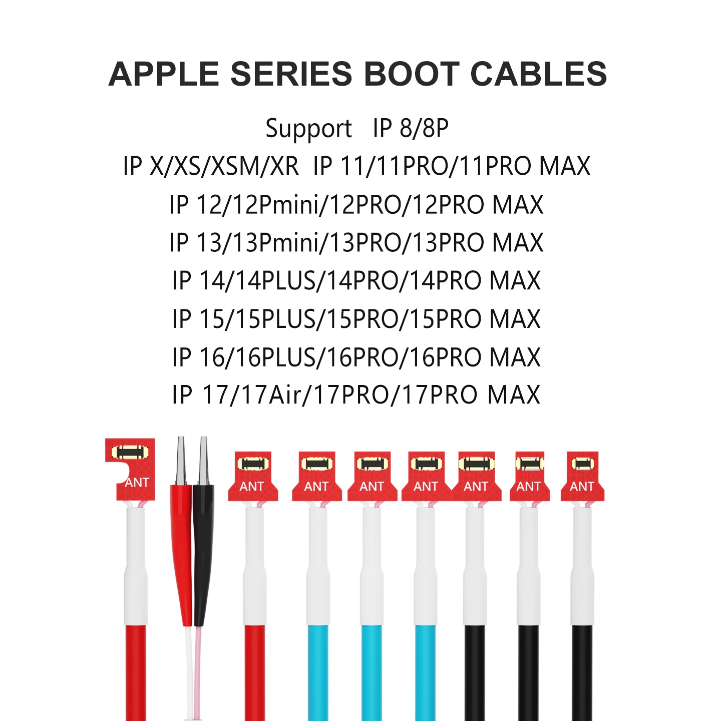 MaAnt PY-1PRO  Boot Cable for IPhone 8-17PM Battery Activation Wire Repair Tool for IPhoneXS/11/12/13/14/15/16/17 Serie