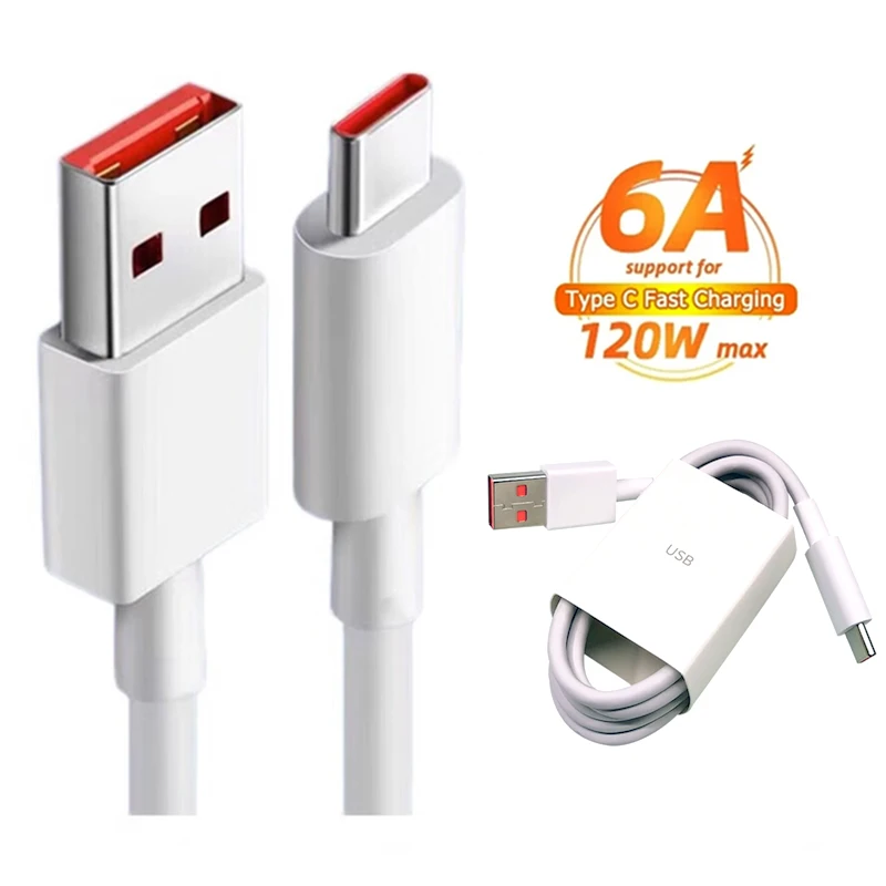 120W 90W 67W Charger Cable USB Type C 6A For Xiaomi 14 13 Ultra 12S 12T Pro Poco F4 GT F5 Redmi K70 Note 12 Pro+ K60 Pro Civi 3