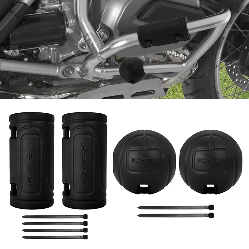 

Fit For BMW R1250GS R1200GS ADV F850GS R1300GS F750GS Motorcycle Engine Guard Crash Bar Bumper Protector Decorative Block