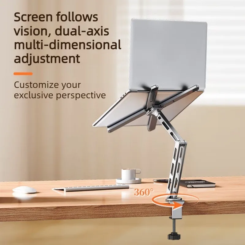 2-in-1 Detachable Laptop Mount for Desk,
