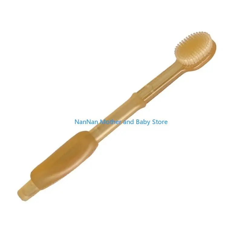 

Silicone Dental Care Brush Safe & Comfortable Baby Toothbrush Teeth/Tongue Brush