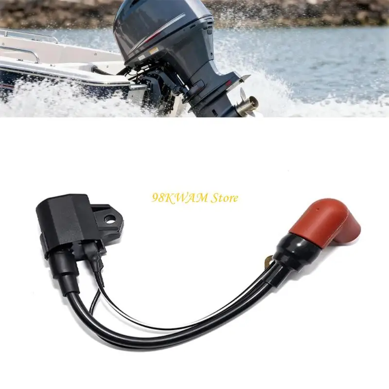 

6R38557000 Red Ignition Coil Replacements Part for 75-115HP Engines for Fishing Boats & Passenger Ships 68UF