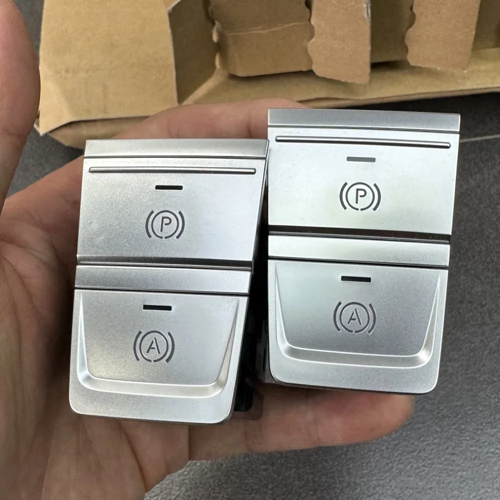 

For Audi A6 A7 Electronic Auto Hand Brake Button - Parking Brake Switch, Part Number 4K0 927 225 B / 4K0927225B