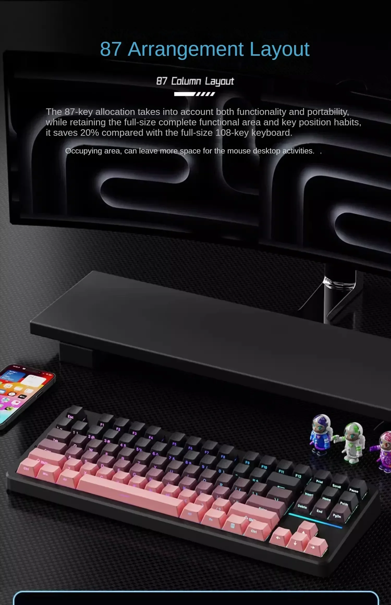EWEADN X87 Silentteffect Mecha - Gaming Accessories Uk recensie en prijs