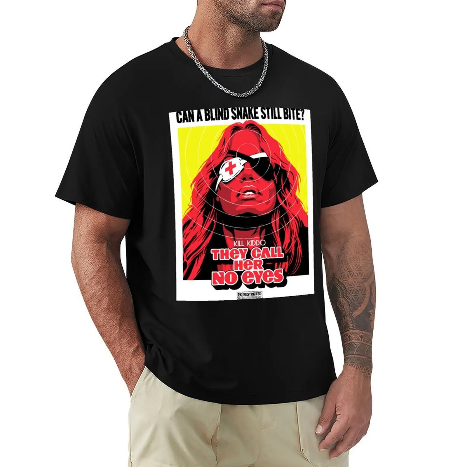 

No Eyes T-Shirt plus size clothes vintage anime shirt Funny t-shirts fruit of the loom mens t shirts