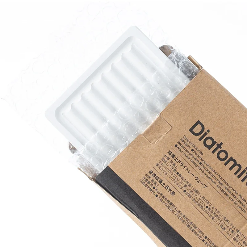 SHIMOYAMA Diatomite Absorbent Mats Coaster Quick-drying Durable Coffee Cup Holder Kitchen Tableware Pads Bathroom Soap Rack Tray