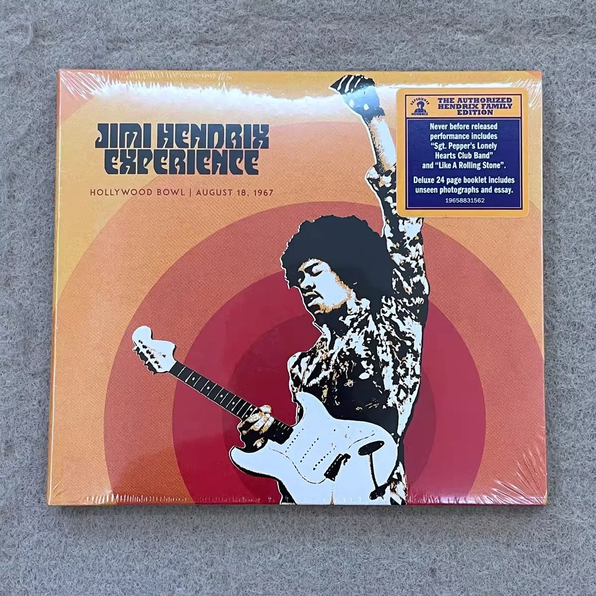 

Jimi Hendrix Live At The Hollywood Bowl August 18 1967 CD Legendary Guitar Performance Live Rock Recording Iconic Blues Rock