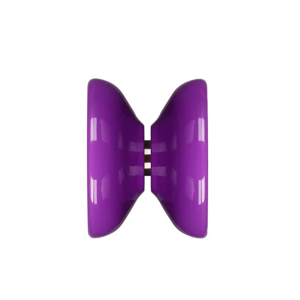 Magic Yoyo Style D2 Onethird Purple Ball Toy for Daily Practice Competition with Slim Bearing M4 Axle