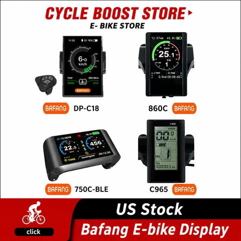 Bafang Ebike Lcd Display DPC18 850C 750C C965 Electric E Bike Display Electric Bicycle Accessories Computer Meter Control Panel