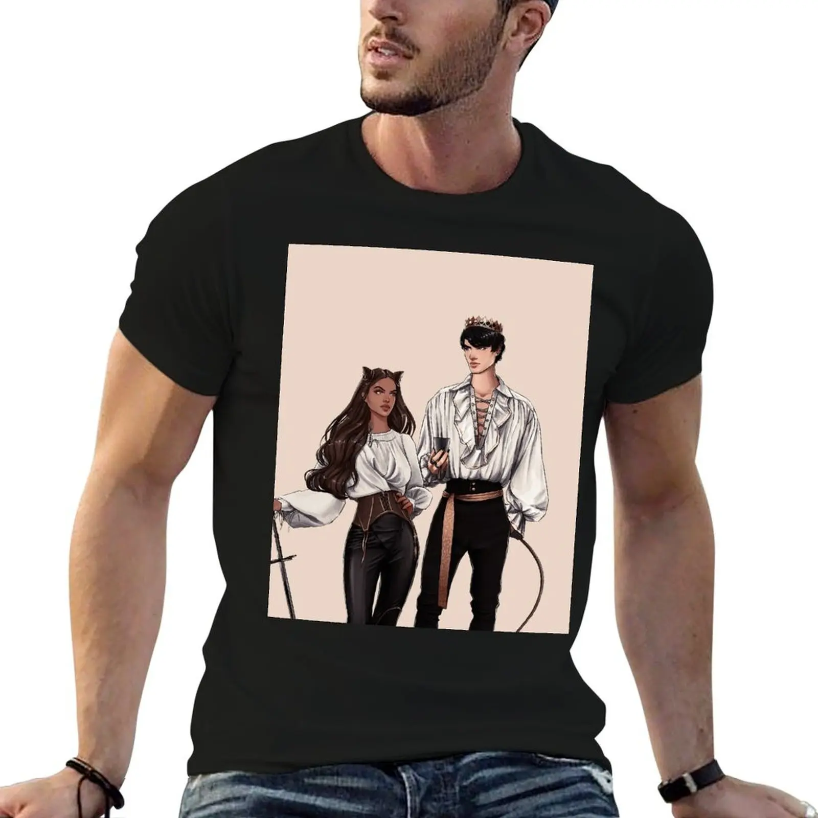 

High Queen and High King of Elfhame. T-Shirt t shirt man cotton cotton t shirt man T-Shirt