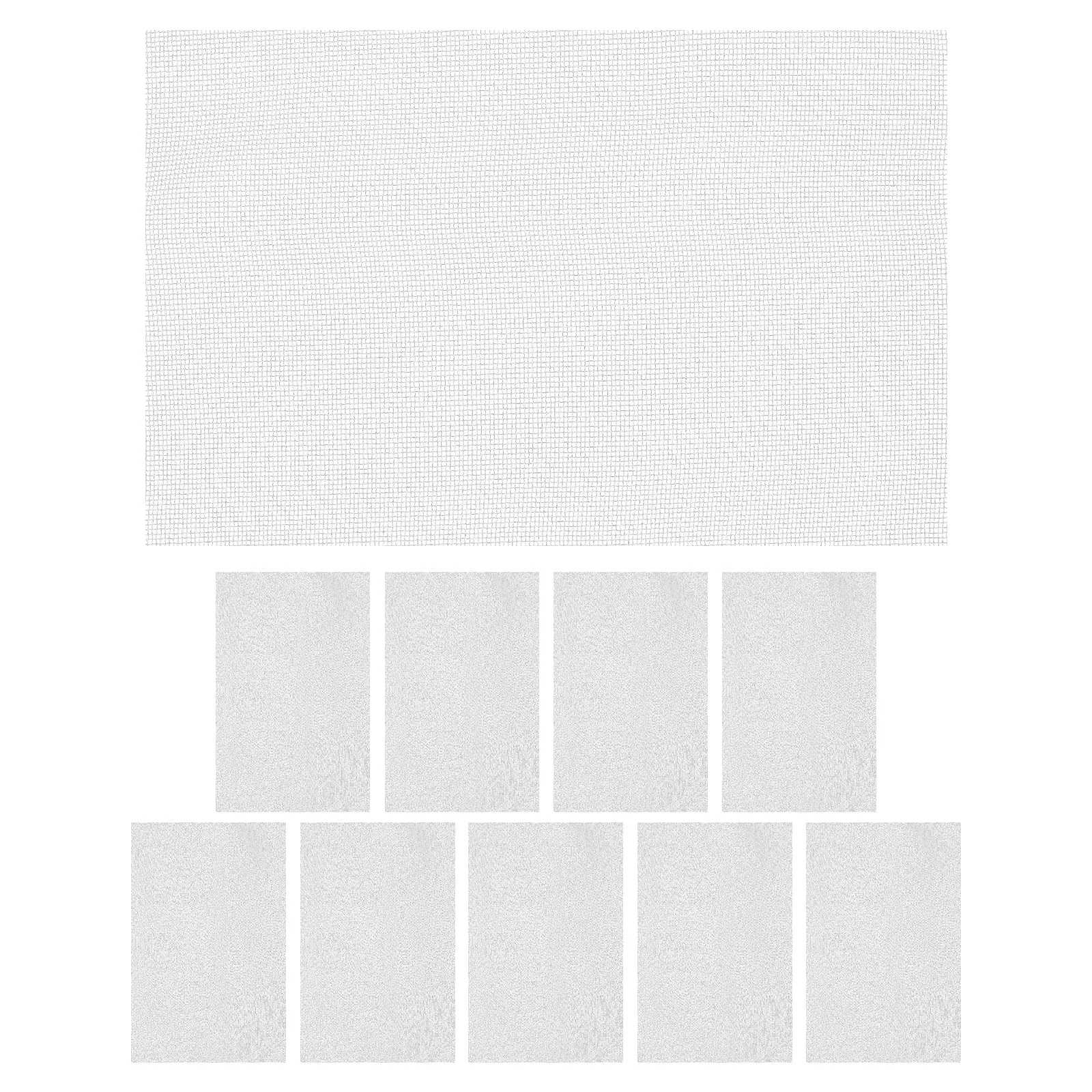 

10Pcs Mesh Pot Bottom Pad - Efficient Soil Retention Grid for Flower Pots Enhances Drainage in Garden Plant Containers