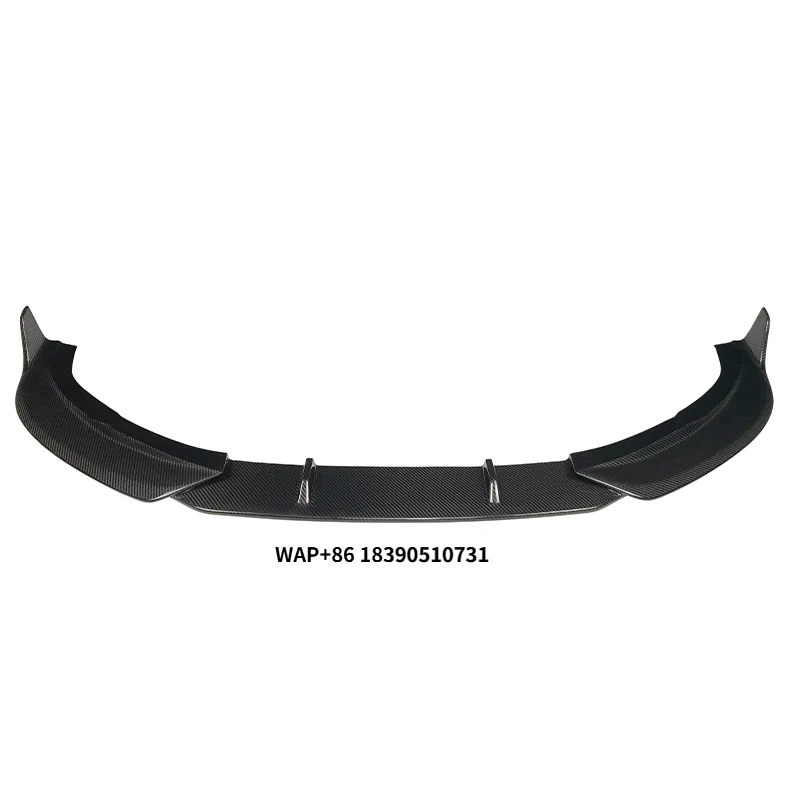 

New Arrival Car Carbon Fiber Parts Body Front Lip Bump for A4 2016 2017 2020 2022