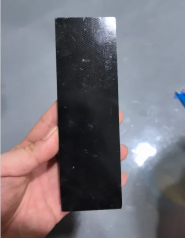 موازين مقبض السكين السوداء من مادة G10 (مواصفات متعددة) - لصناعة مقبض السكين المحلي الصنع بنفسك