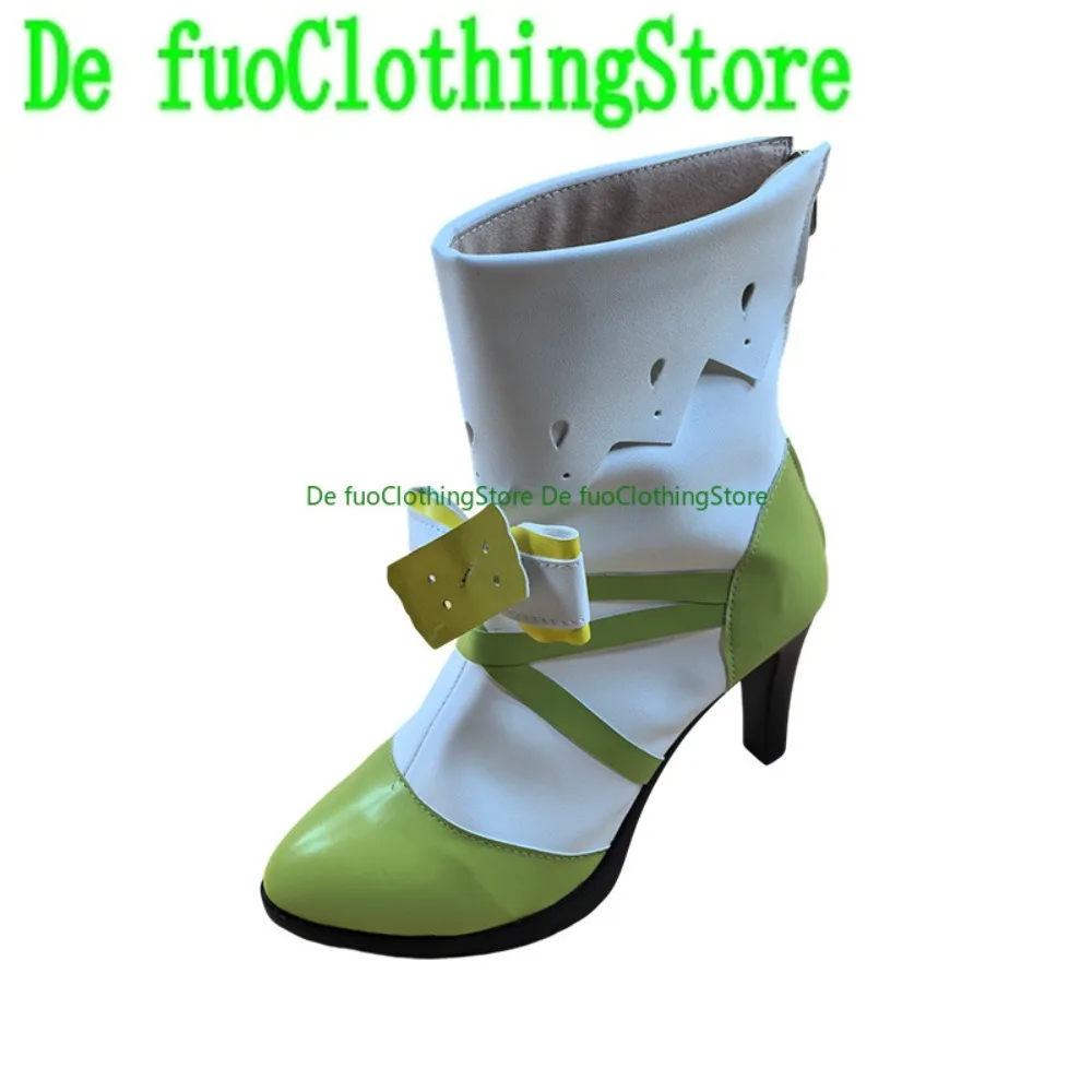 DefuoClothing Honor Of Kings Daji Matcha Sweetheart Buty do Cosplayu Anime Gra Buty i Kozaki do Odgrywania Ról na Halloween