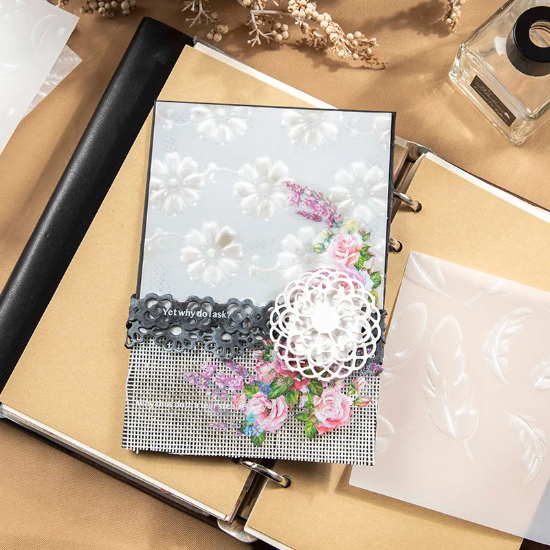 20pcs/lot Memo Pads Material Paper a glimpse of light Junk Journal Scrapbooking Cards Retro Background Decoration Paper