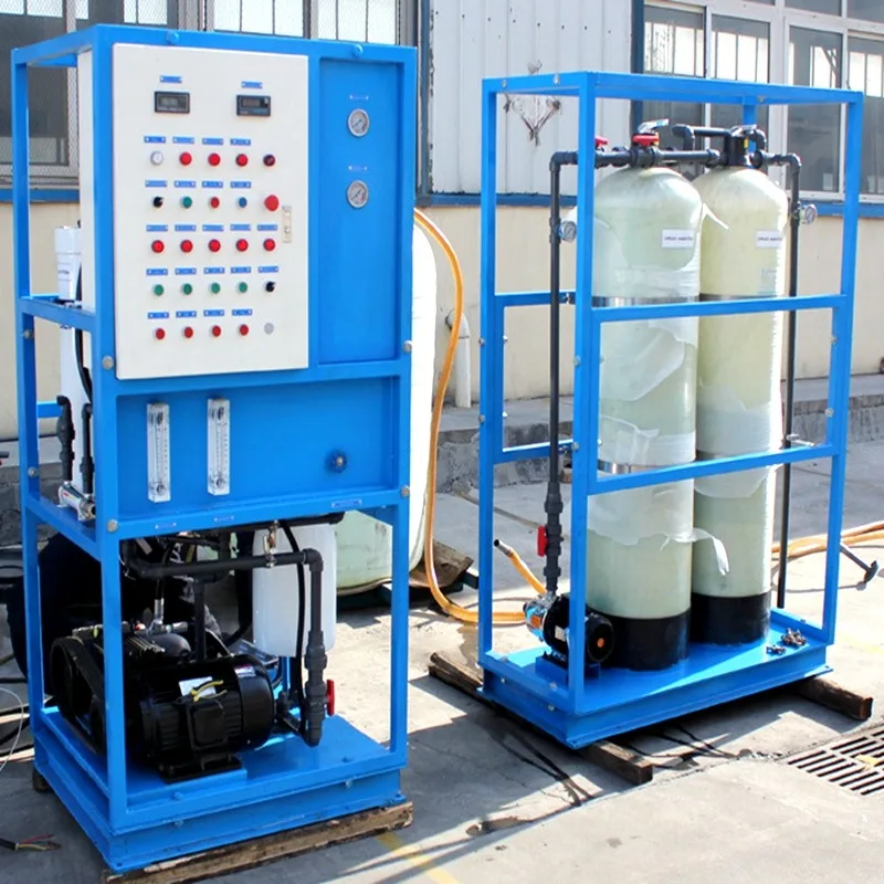 Automatic  Portable  Water Treatment Plant Ro  Reverse Osmosis System Seawater Desalination Equipment