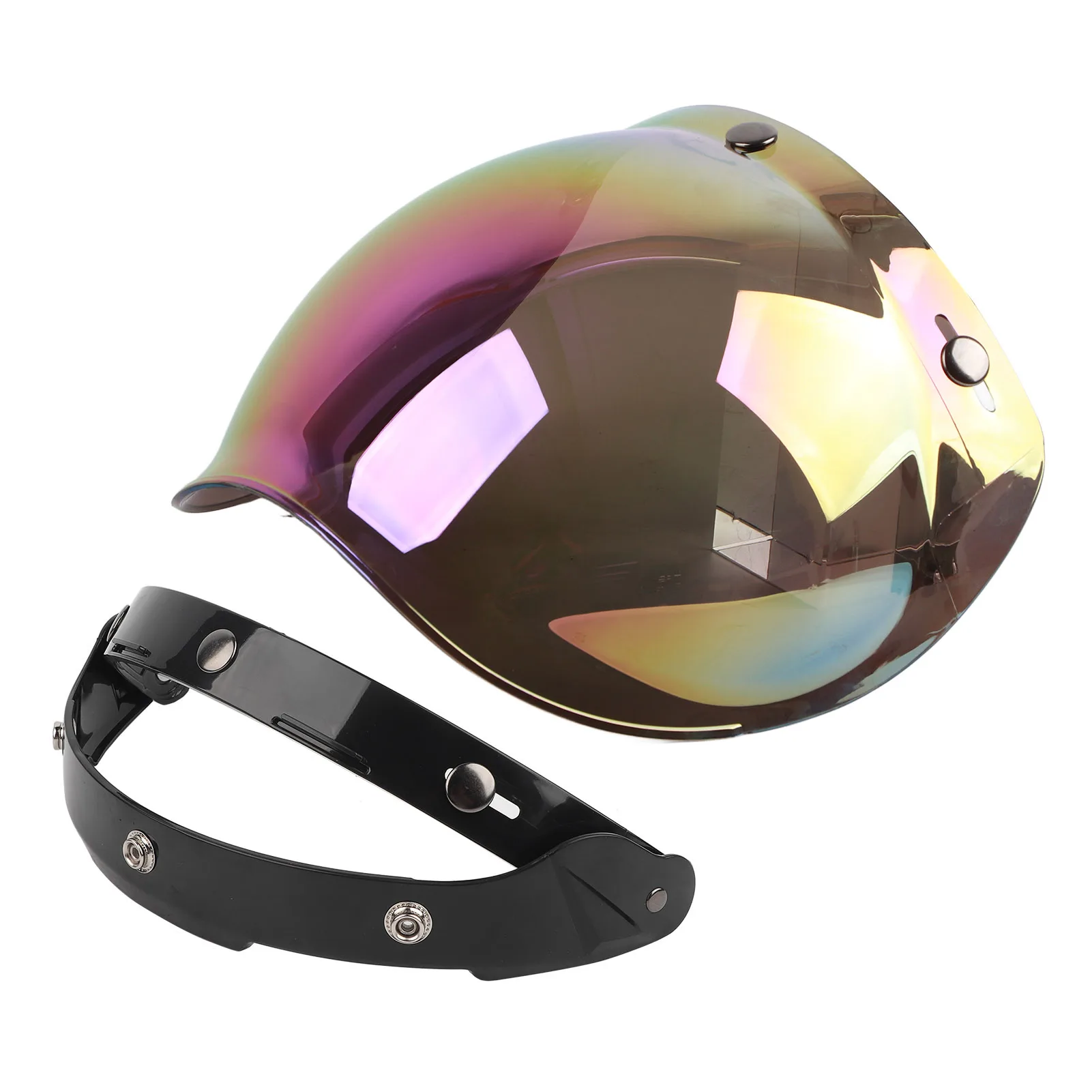Motorcycle Helmet Lens Motorcycle Windproof Helmet Lens Reflective Unisex Windproof PC Lens Material for Helmet for Motorcycle