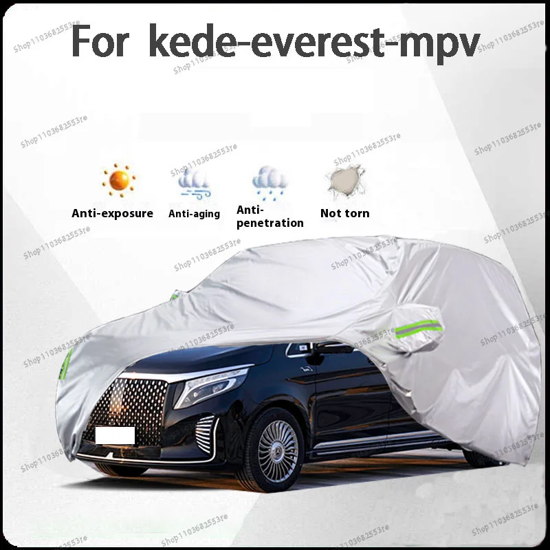 

For Kede Everest Fit Car Cover - Waterproof, Dustproof, Sunshade (UV), Snowproof | Silve Full Cover with All-Day Protection