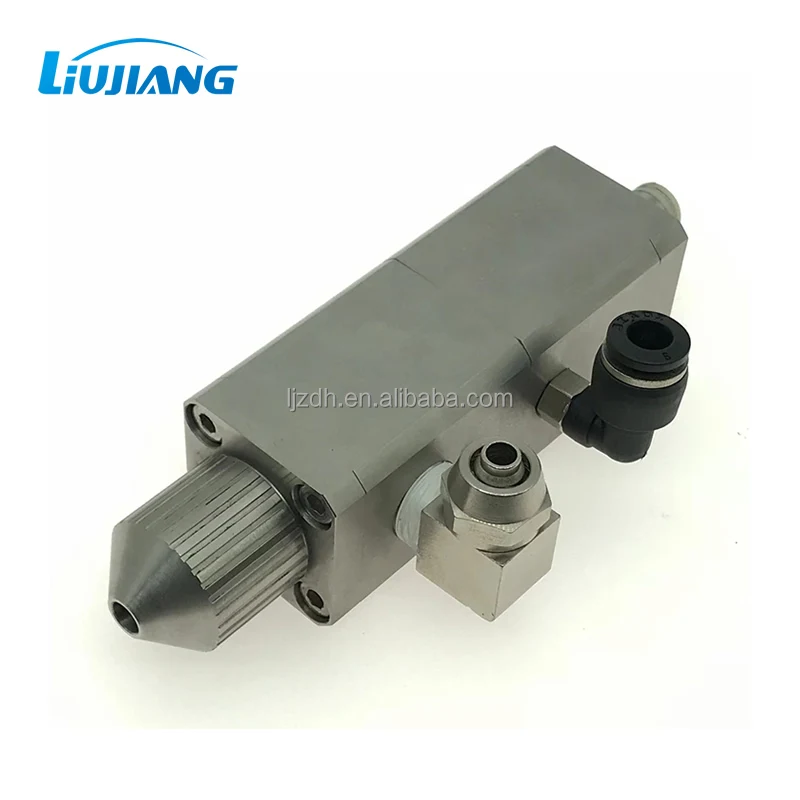 Liujiang automatic cold glue dispensing valve nozzles for grease large flow high viscosity and poor fluidity solvent base glue