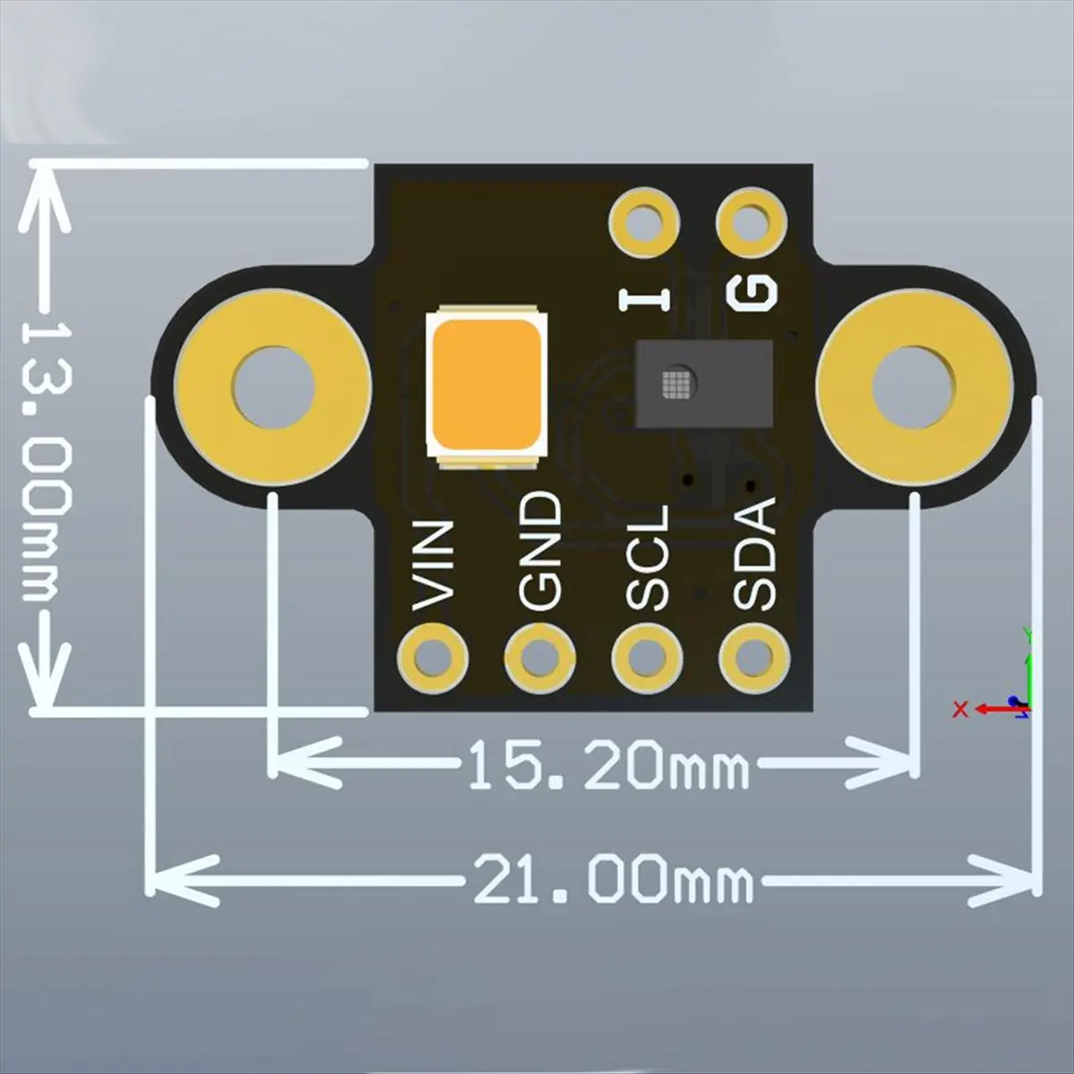 A99X -AS7341 Visible Infrared Color Spectrometer Sensor Module Color Temperature Illuminance Color Measurement Detection A