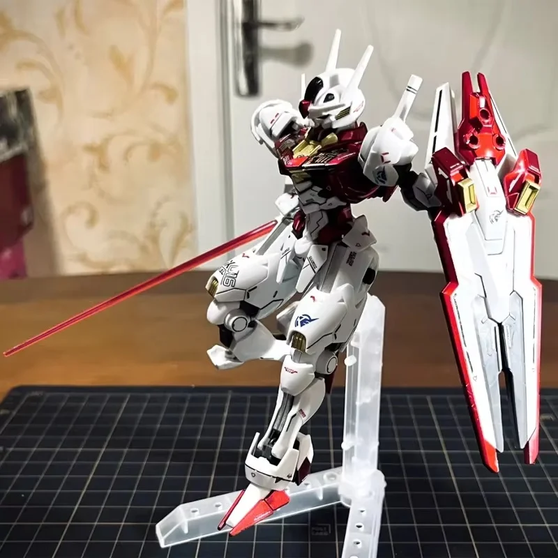 HG 1/144 Metalowy Model do Składania z Lakierem, Mech Aerial Mercury Witch, Figurka Akcji, Zabawka dla Chłopca, Prezent