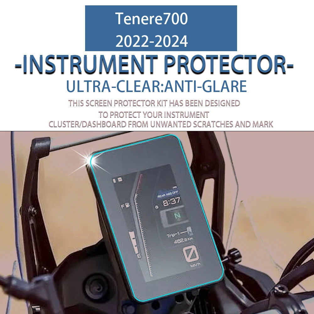 Película de protección para salpicadero de motocicleta, tablero de instrumentos para Yamaha Tenere 700, Tenere700, t700, t7, xtz 700, 2022, 2023