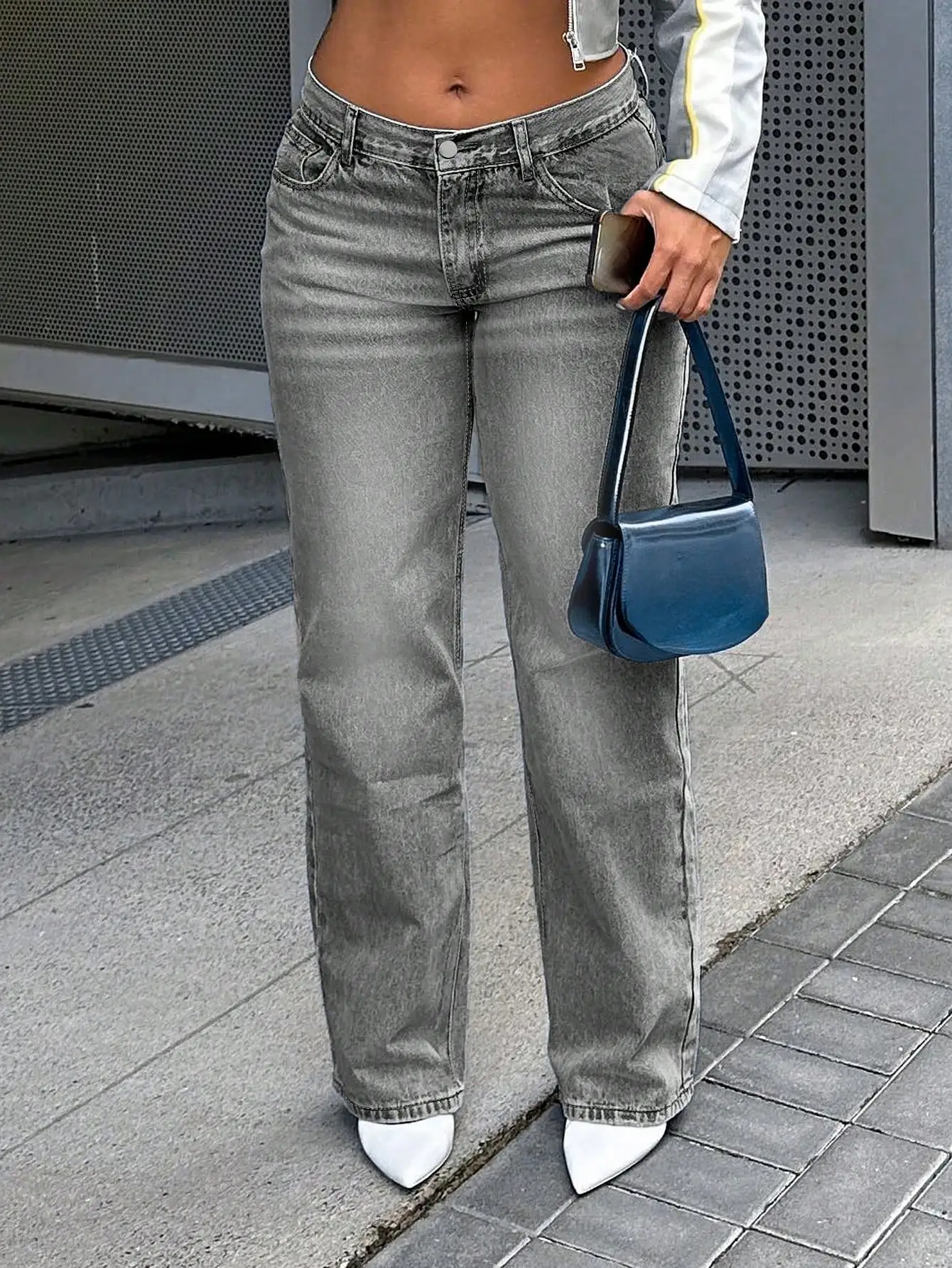 

Arrival American Street Style Loose Straight-Leg Casual Denim Pants For Women - Versatile And Easy To Pair