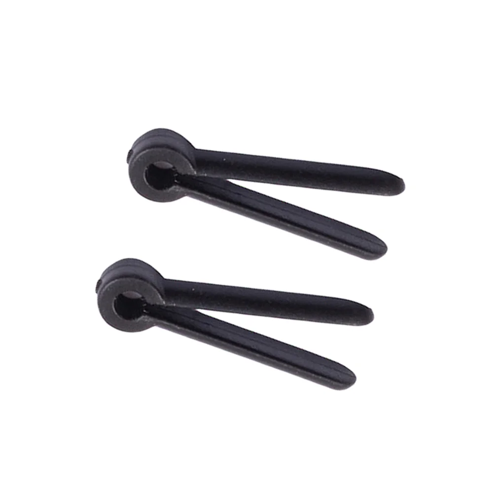 

2pcs Archery Bow Peephole Holder Arrow Pull String Holder Archery Bow Accessories (Black) bow string separator