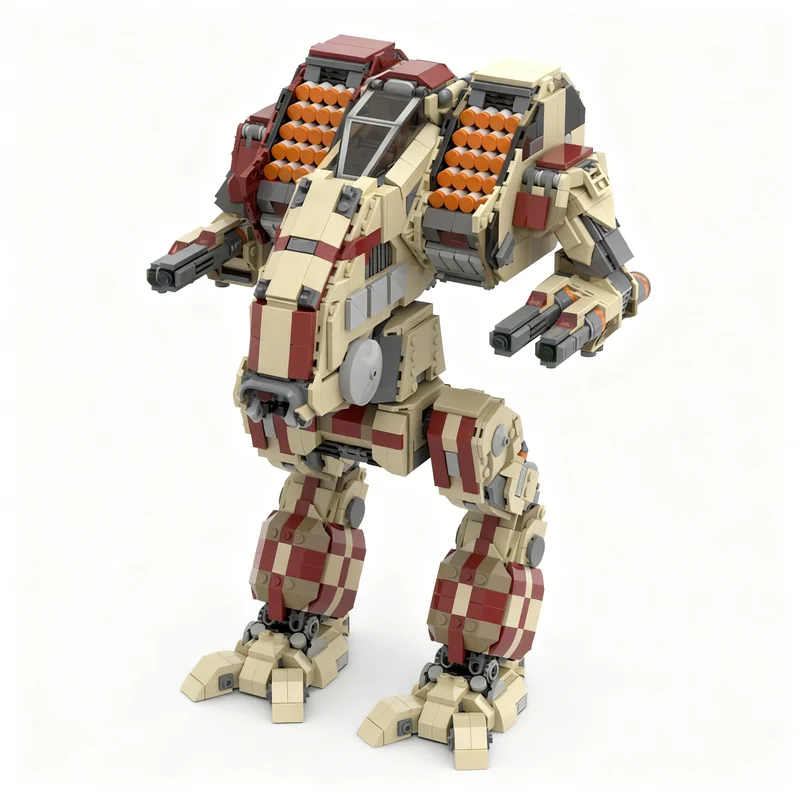 2527pcs MOC Space Battletech Vulture Model Building Blocks Toys Christmas Gift Construction Creative Collection Craft 3D Art