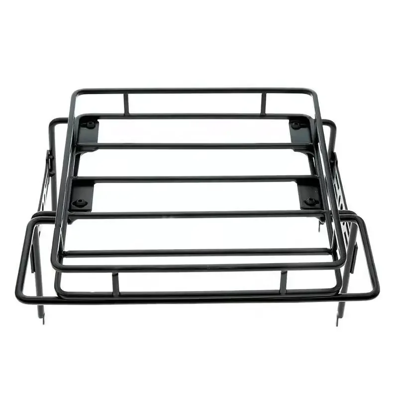 

Metal Roof Rack Roll Cage Luggage Carrier Tray for 1/10 RC Crawler Car Axial SCX10 SCX10 II 90046 SCX10 III Upgrade Part