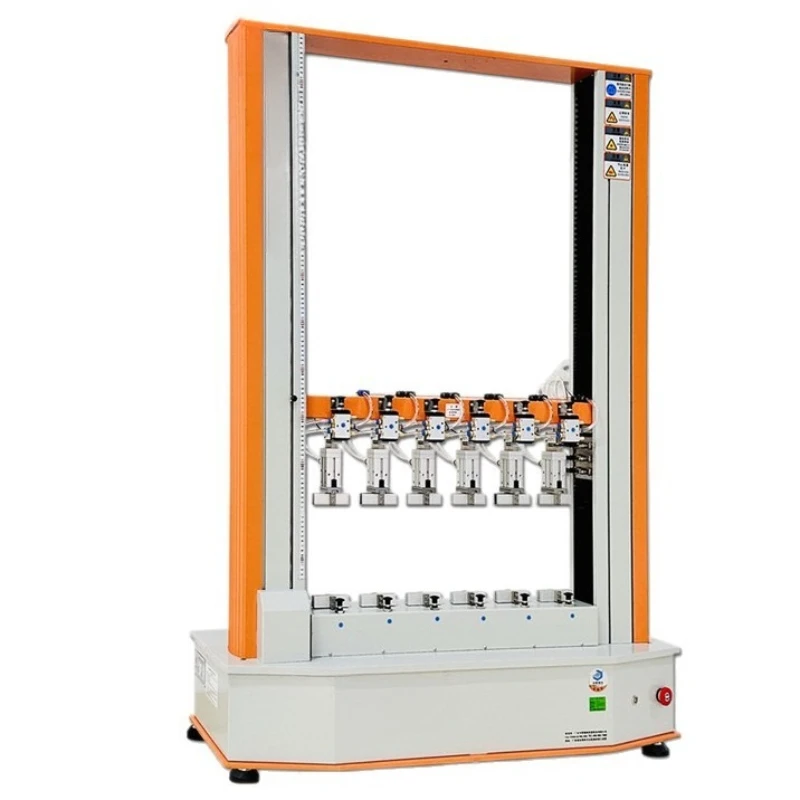 

Tensile testing machine Self-adhesive tape peel strength tester can test 6 sets of samples simultaneously