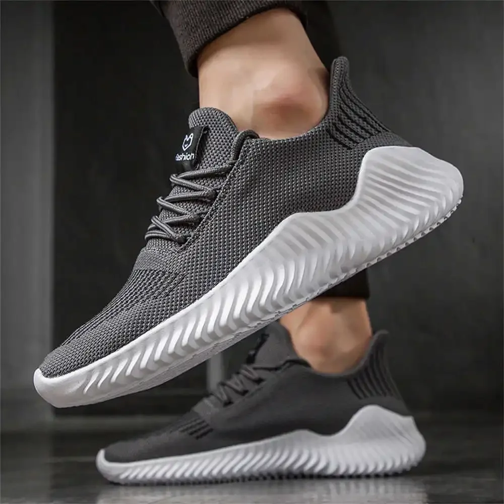 Lightweight Demi-season Shoes For Men Loafers Casual Black White Sneakers Vintage Boots Sport Leading Teni Promo Bascket