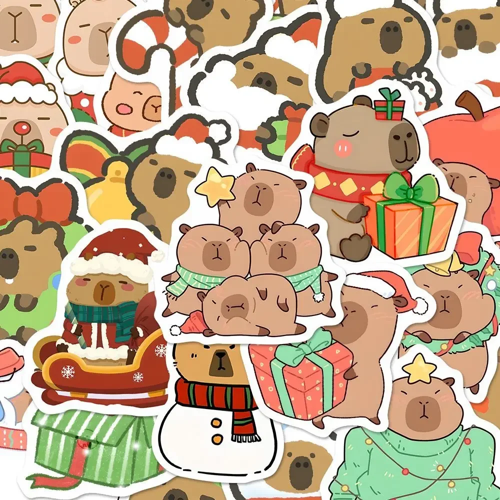 10/30/50/100pcs Christmas Kabibala stickers waterproof  cute cartoon room decor