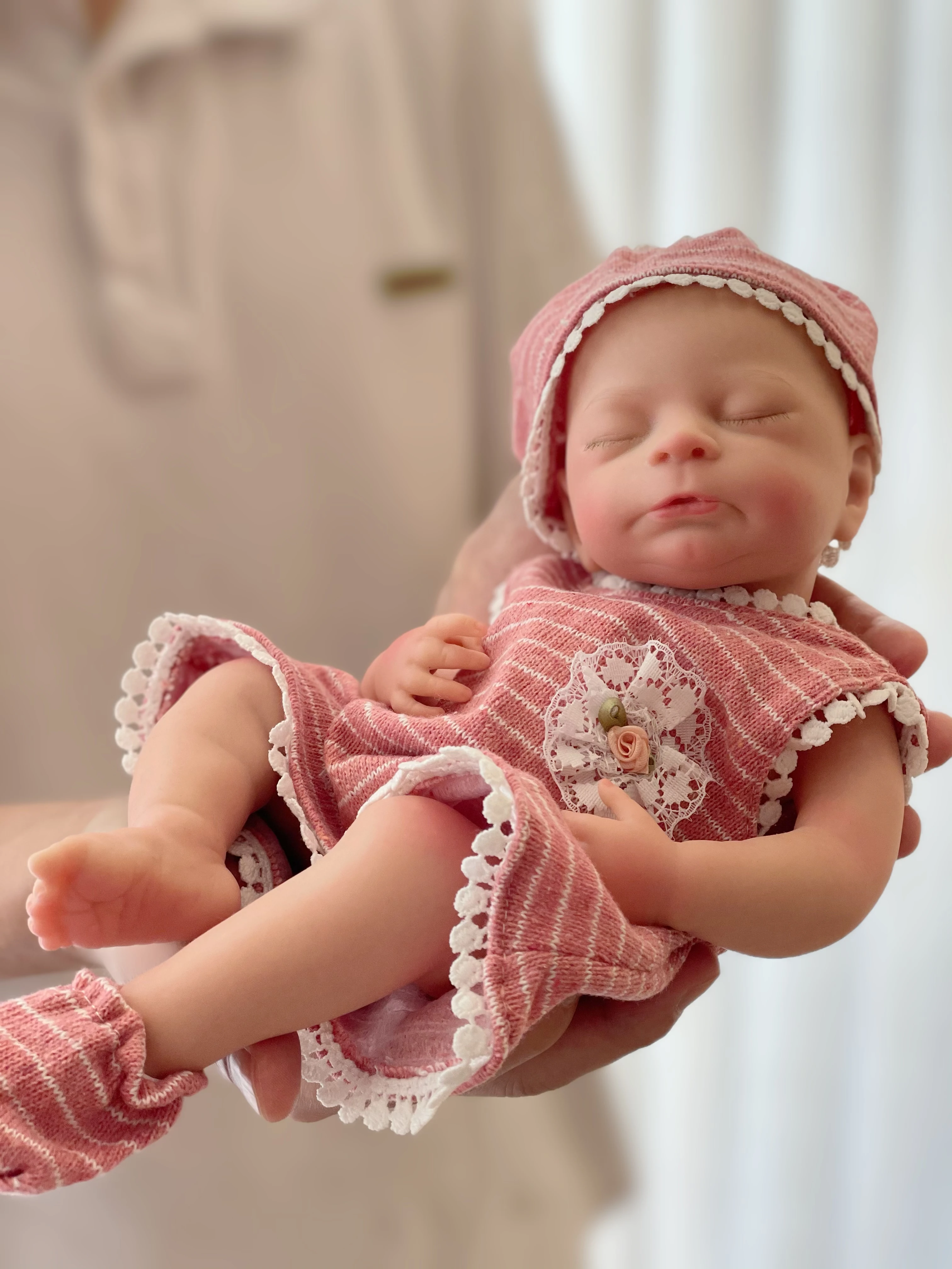 33CM Silicone Girl Timothy Reborn Baby Dolls Handmade Painted Full Body Soft Solid Silicone Reborn Baby Dolls For Girls Gift