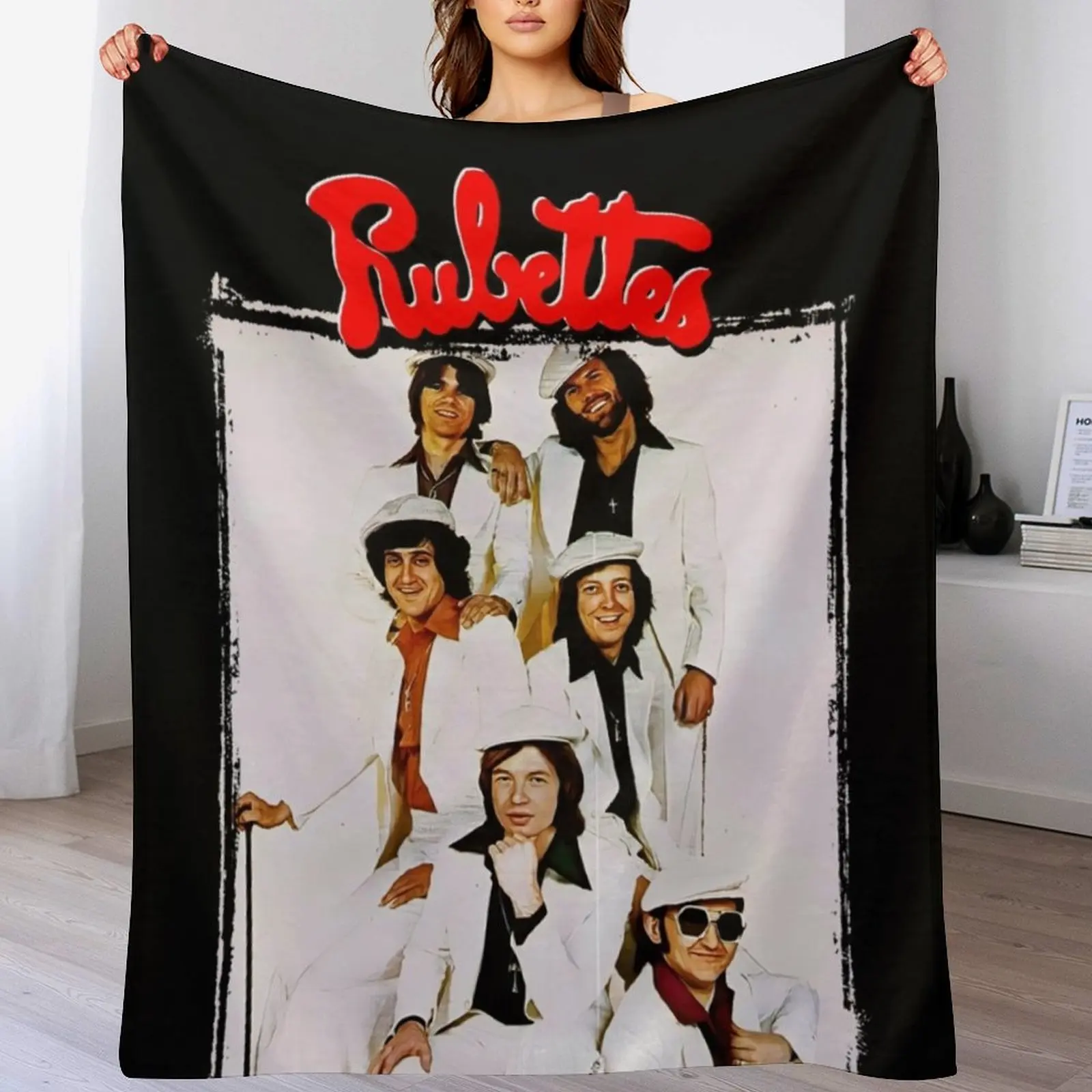 

Rubettes Classic Throw Blanket blankets ands Warm Camping Thins Blankets