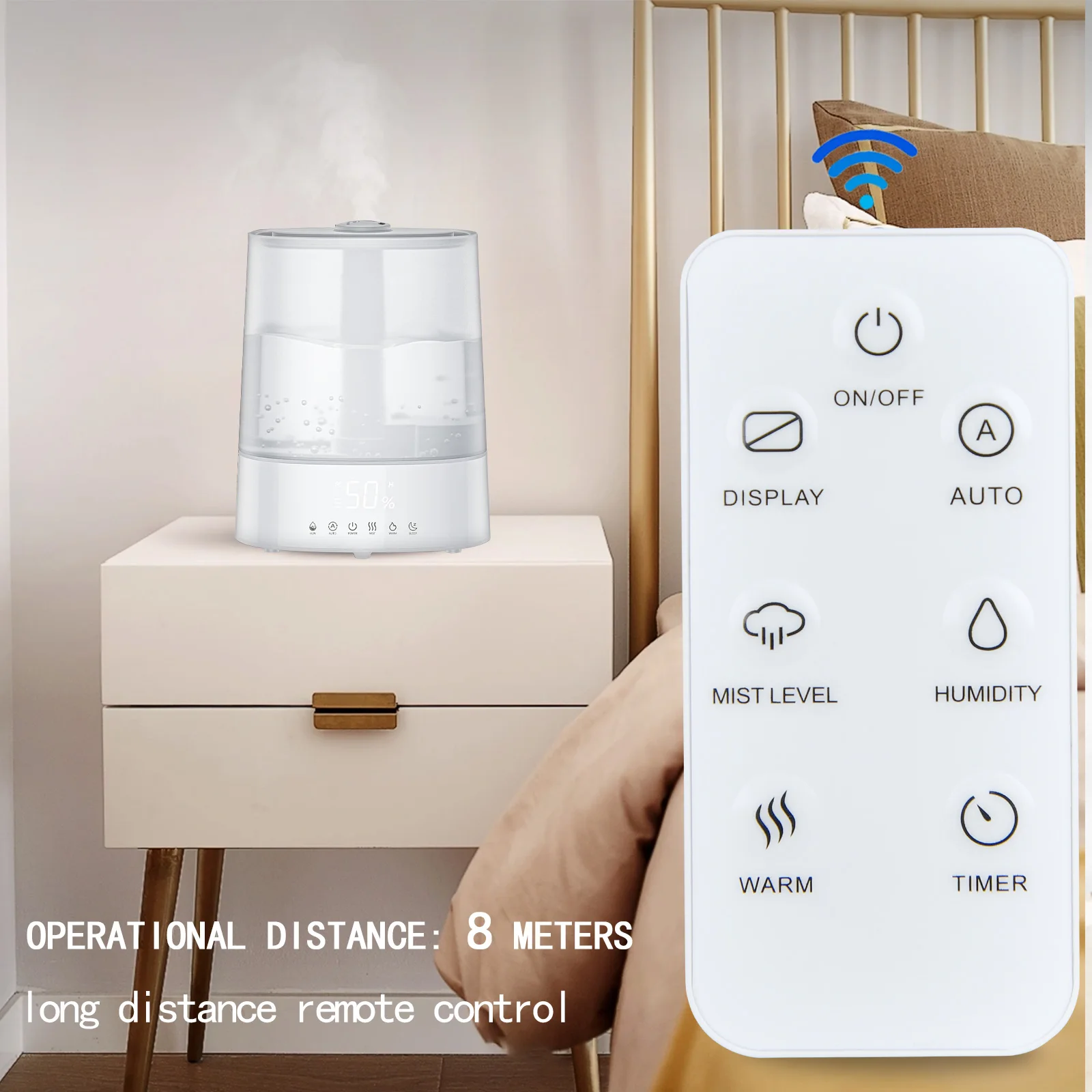 

New Remote Conntrol For LEVOIT 6L Hybrid Ultrasonic Humidifier LV600HH