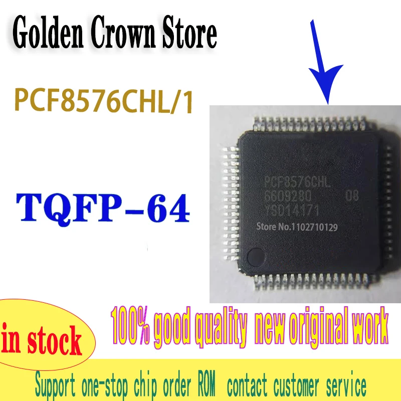 

2 шт./лот PCF8576CH PCF8576CHL/1 в наличии, новый оригинальный TQFP-64