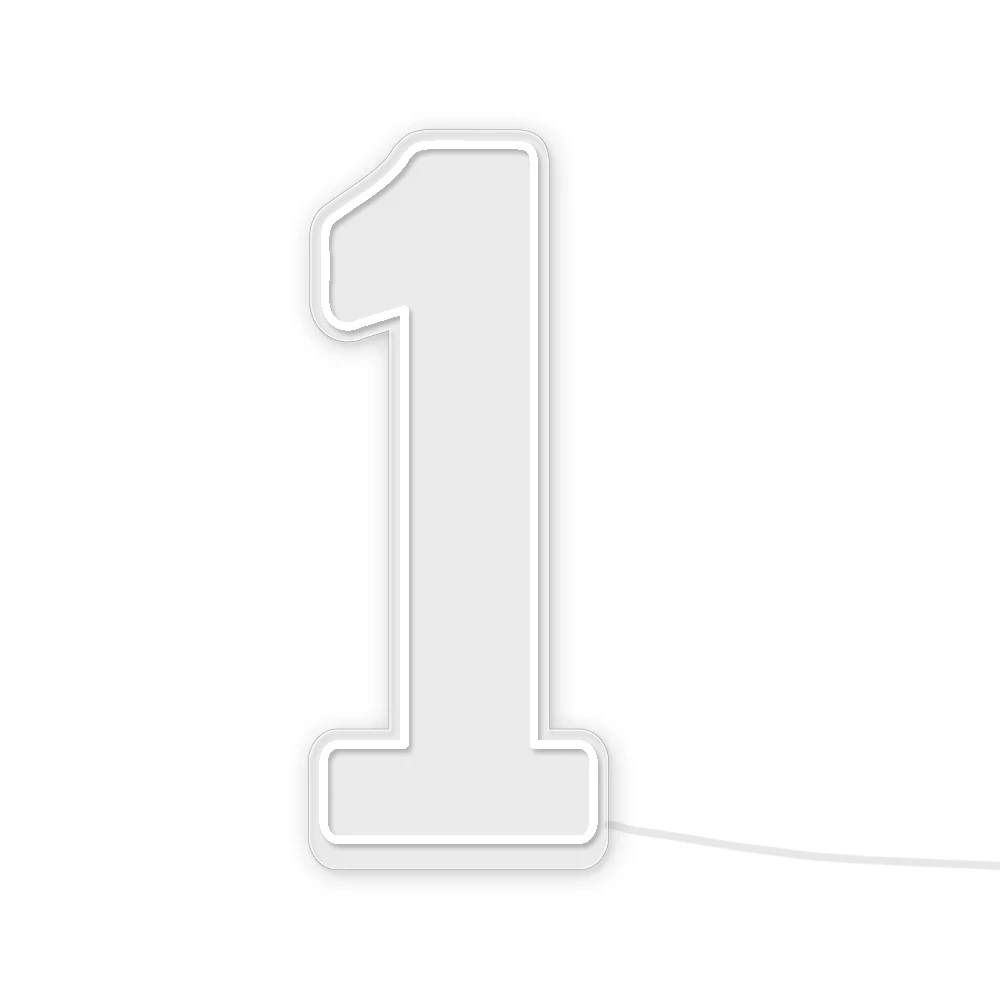 100 cm Groot Formaat Dual Digit Neon Sign Acryl Digitale Licht voor Sweet 10 16 18 21 Verjaardagsfeestje decoratie - afbeelding 2