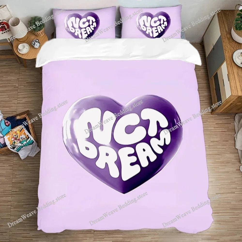 

New Art NCT Bedding Set Single Twin Full Queen King Size Bed Set Adult Kid Bedroom Duvet Cover Sets 3D Print Bed Sheet Set963963
