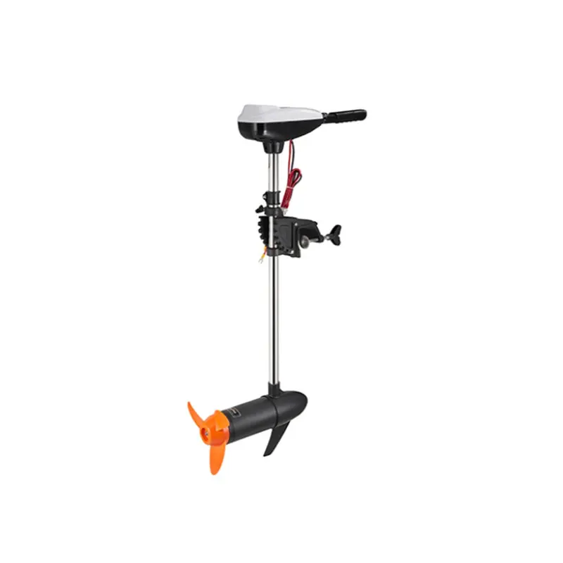 On-line Quick Delivery Electric Outboard Motor Propeller 600W/1.2HP 12VDC With LED Battery Indicator With Clamp Bracket Mount