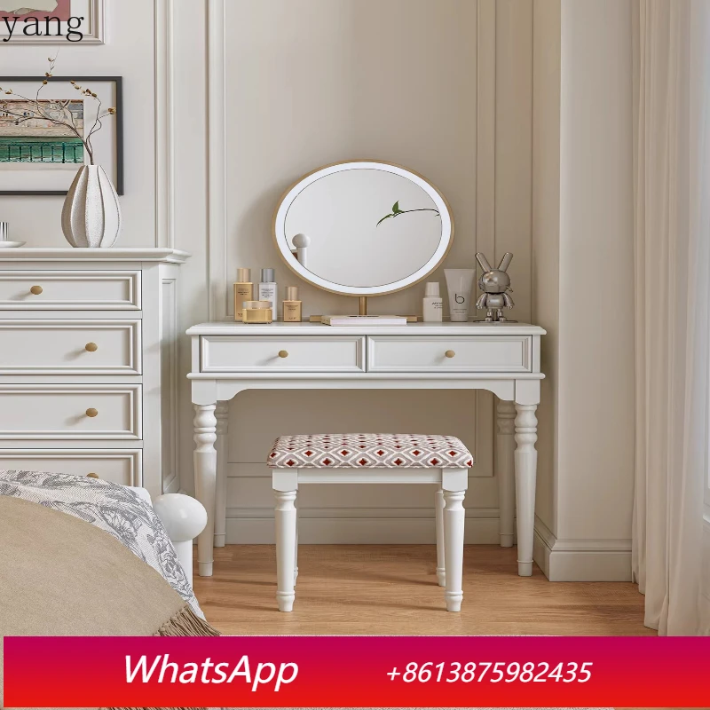 

LH solid wood dresser cosmetic table bedroom bedside modern simple bedside narrow cabinet