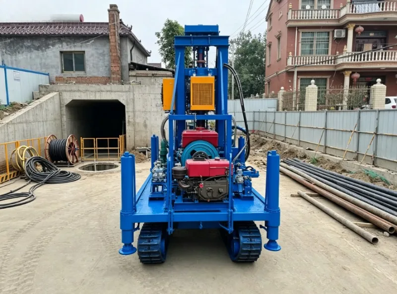 Innovative 200m Diesel Hydraulic Water Well Drilling Rig with Advanced Features for Optimized Performance