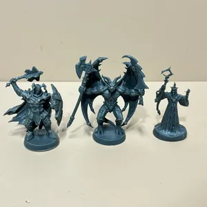 セットヒーローズオーク敵家具ミニチュアミラーボードゲームモデルのヒーロークエストメイジ 12ベストセールスダンジョン家具-6